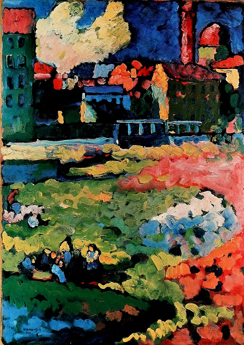 Before the City 1908 by Wassily Kandinsky – Bentley Art Publishing