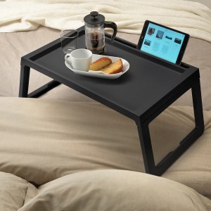 KLIPSK Bed tray, black 103305472
