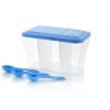 Bentoshi Plastic Square Storage Organiser Container (750ML)