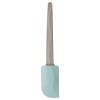 BAKGLAD Rubber spatula, beige/blue 485549 Brush