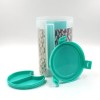 Bentoshi 3 in 1 Transparent Air Tight Storage Dispenser Container