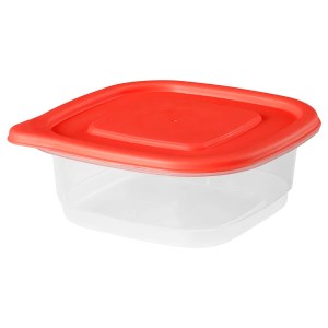 DRAKFISK Food container Set of 5 (230 ml)