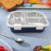 Bentoshi 3 Compartment SS Lunch Box for Kids (Alt)
