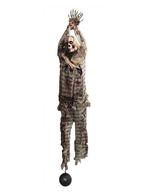 Skelet gevangene 180 cm met licht