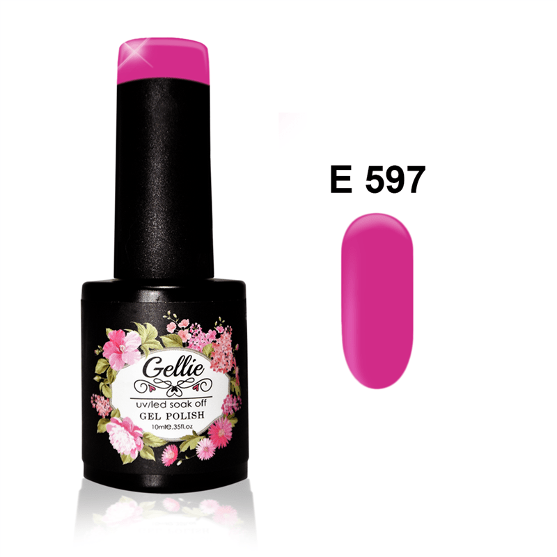 Ημιμόνιμο Βερνίκι Gellie E 597 10ml