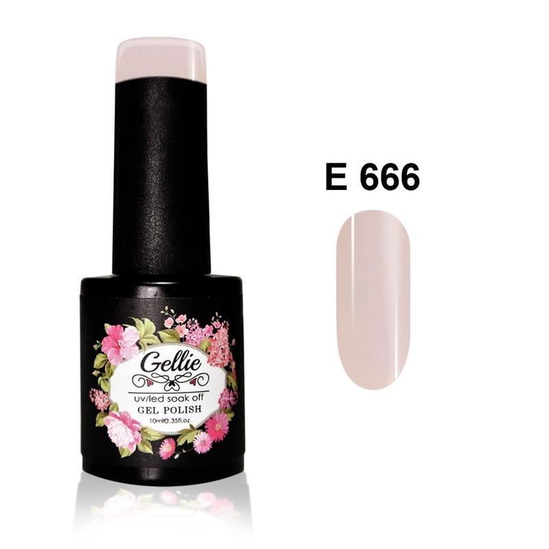 Ημιμόνιμο Βερνίκι Gellie Ε 666 10ml