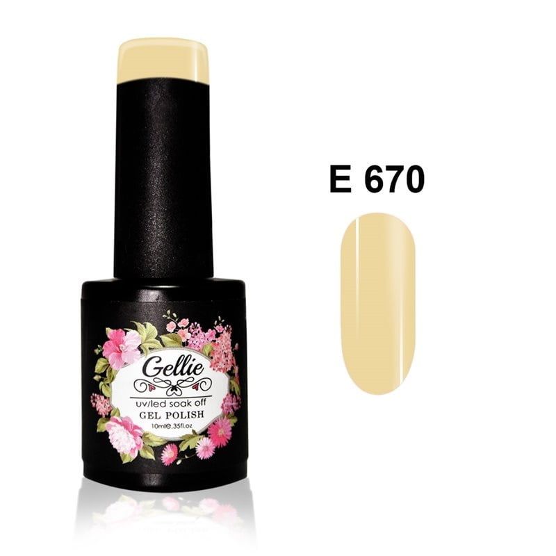 Ημιμόνιμο Βερνίκι Gellie Ε 670 10ml