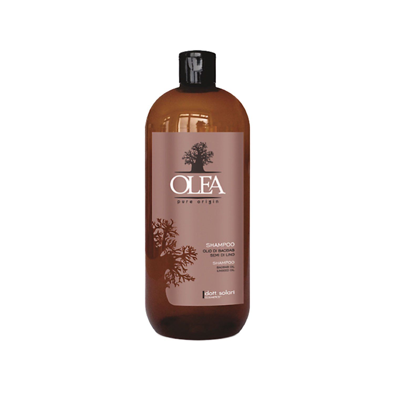 Olea Pure Origin Σαμπουάν με Έλαιο Baobab και Λιναρόσπορου - 1000ml