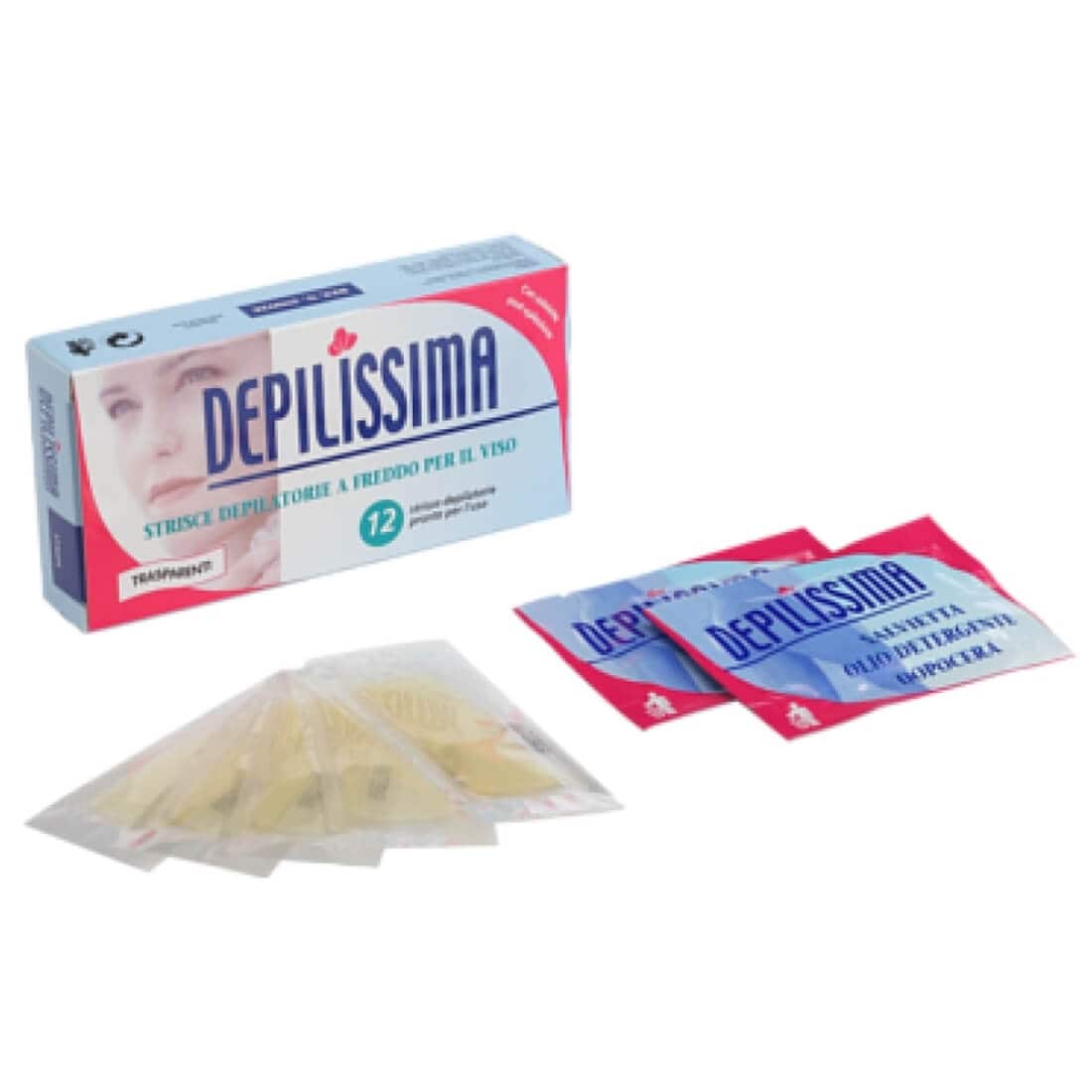  Depilissima - Ταινίες Αποτρίχωσης Προσώπου 6x2 τμχ 100ml 2025