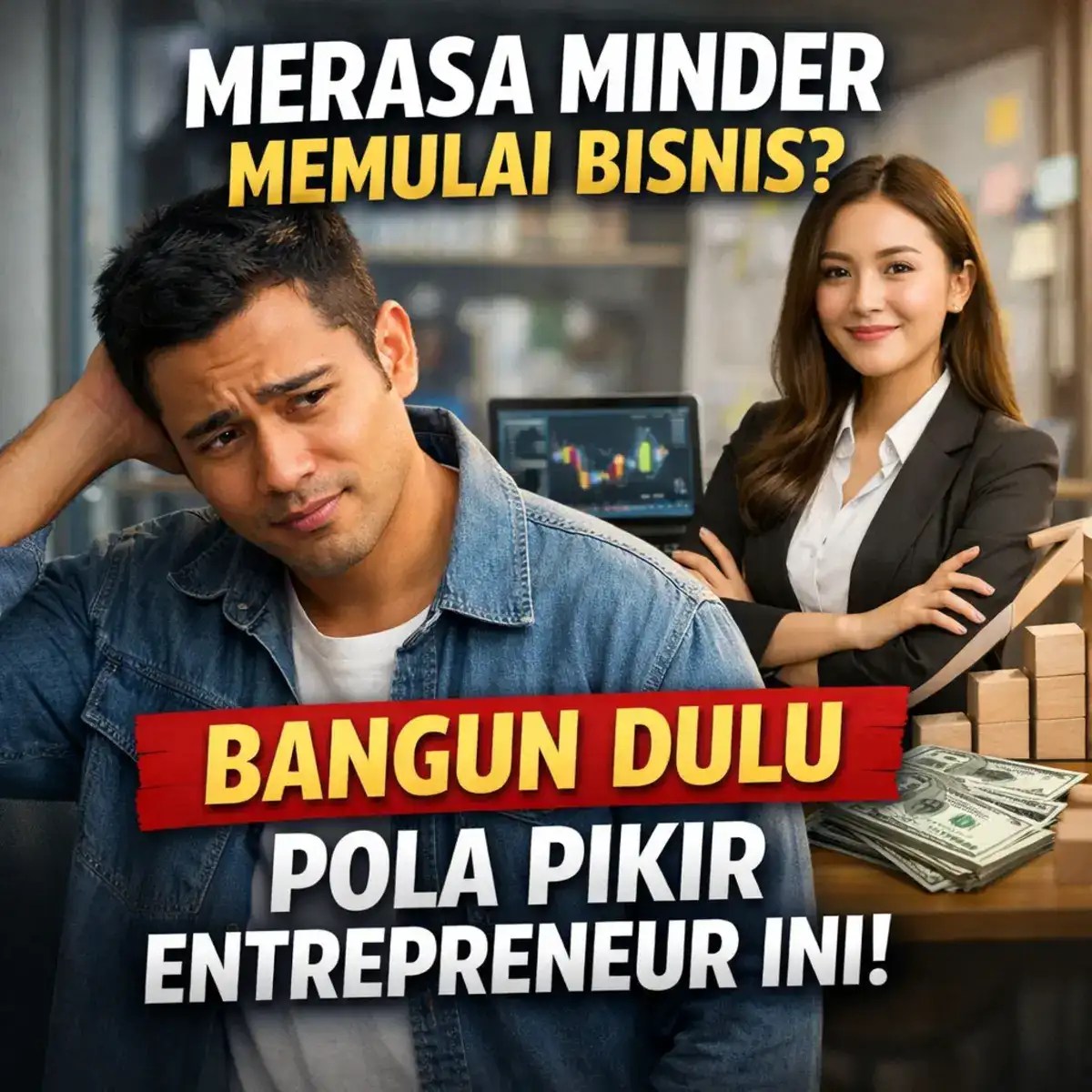 Merasa Minder Memulai Bisnis? Bangun Dulu Pola Pikir Entrepreneur Ini!
