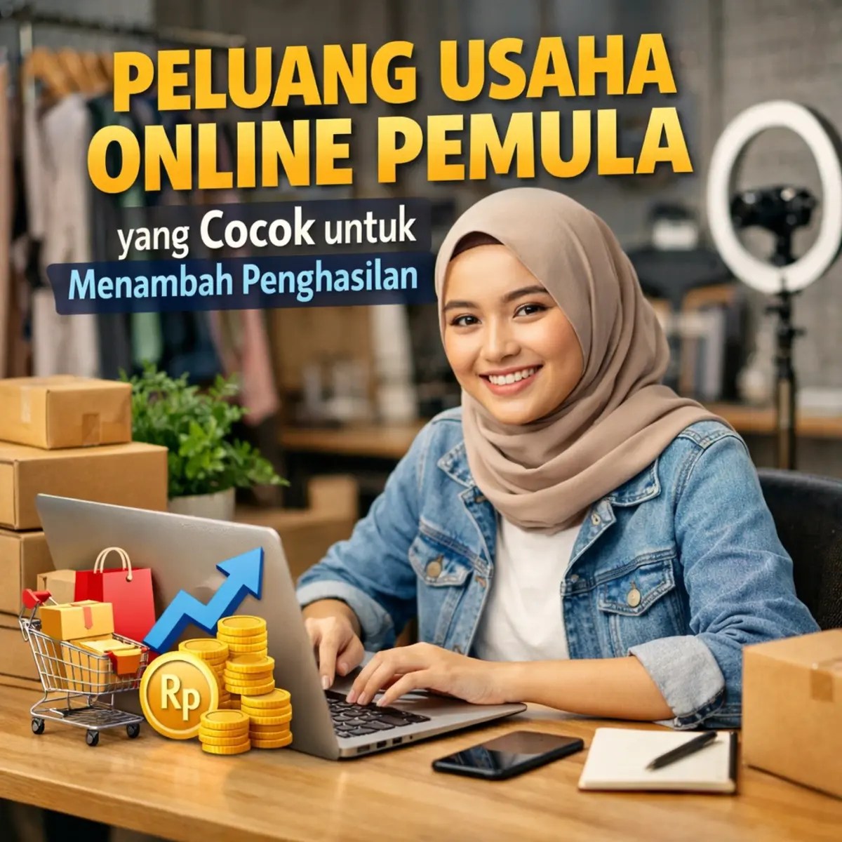 Peluang Usaha Online Pemula yang Cocok untuk Menambah Penghasilan