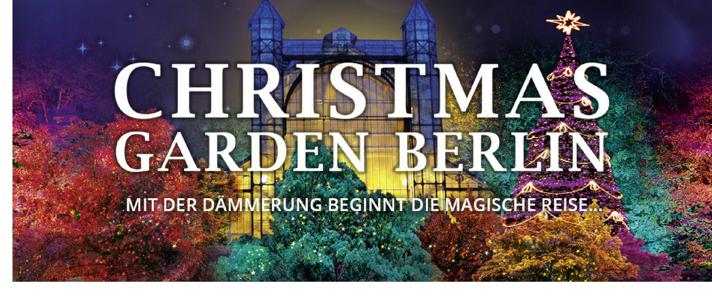 Opening Of Christmas Garden Berlin At Botanischer Garten Stock Photo Alamy