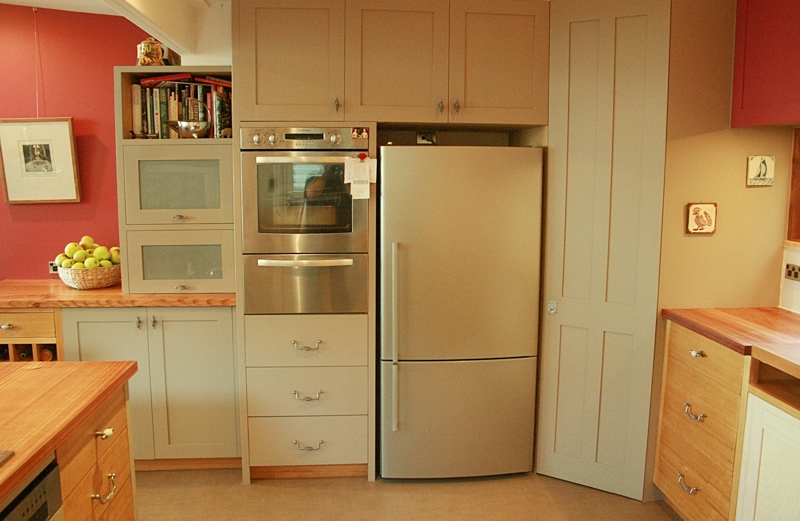 A kitchen by southern Tasmanian cabinetmaker, Bernd Farasin, Bruny Island.