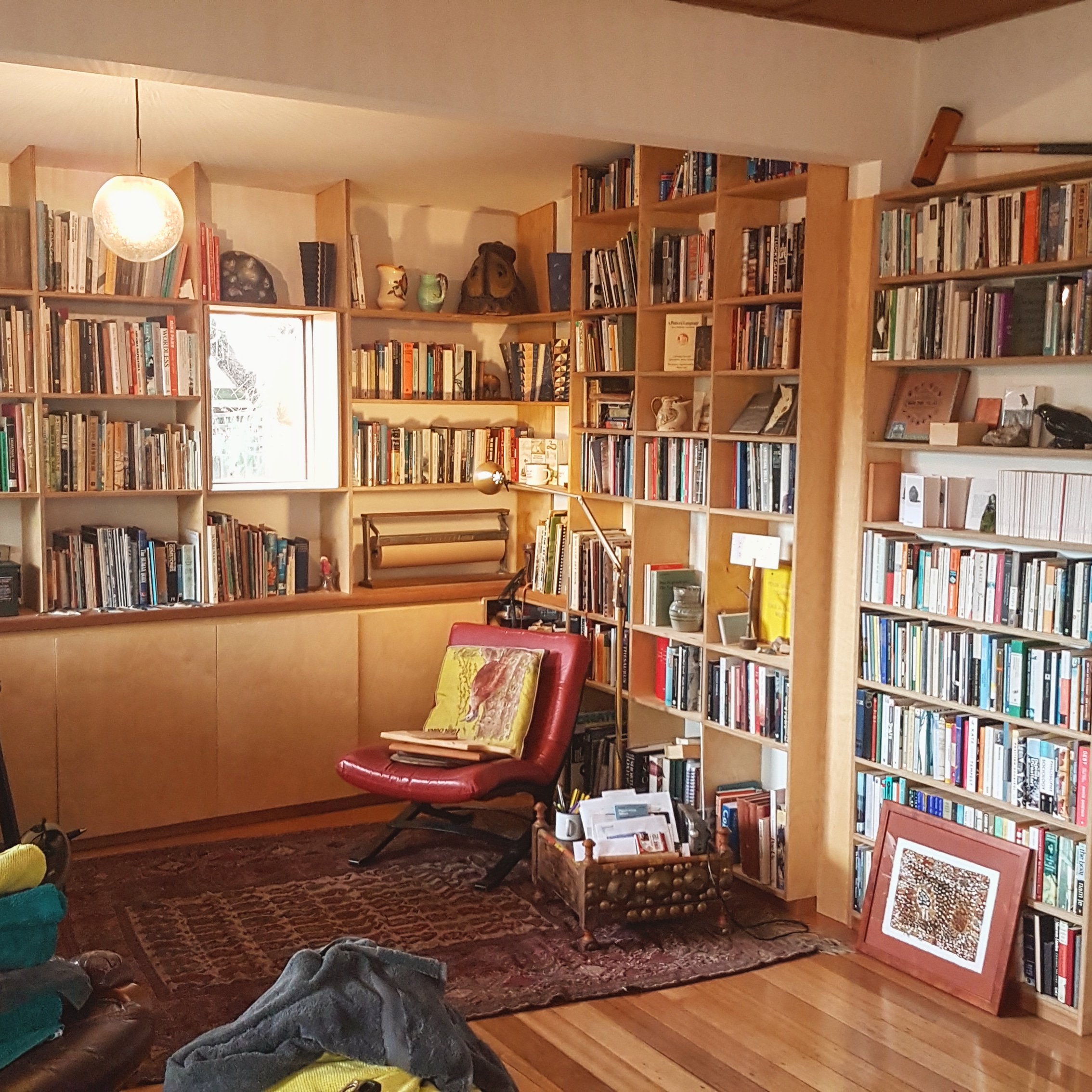 Birch Ply Bookshelves
