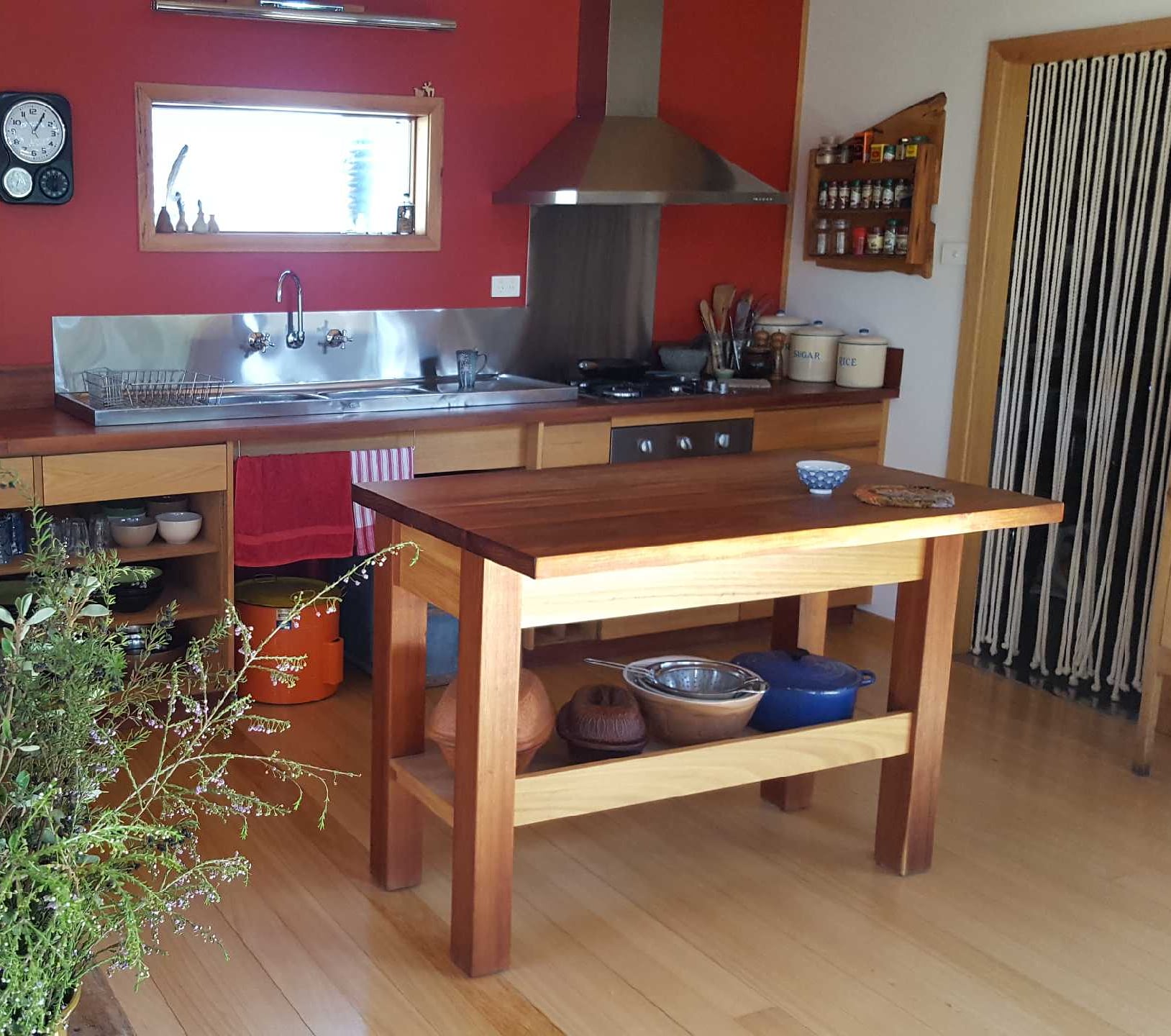 Recycled Island Bench