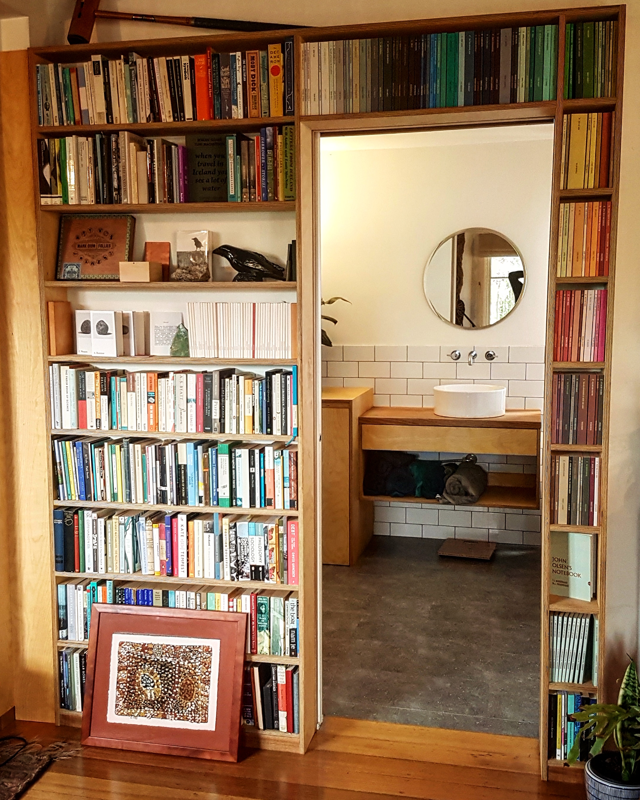 Birch Ply and Tas Oak Bench