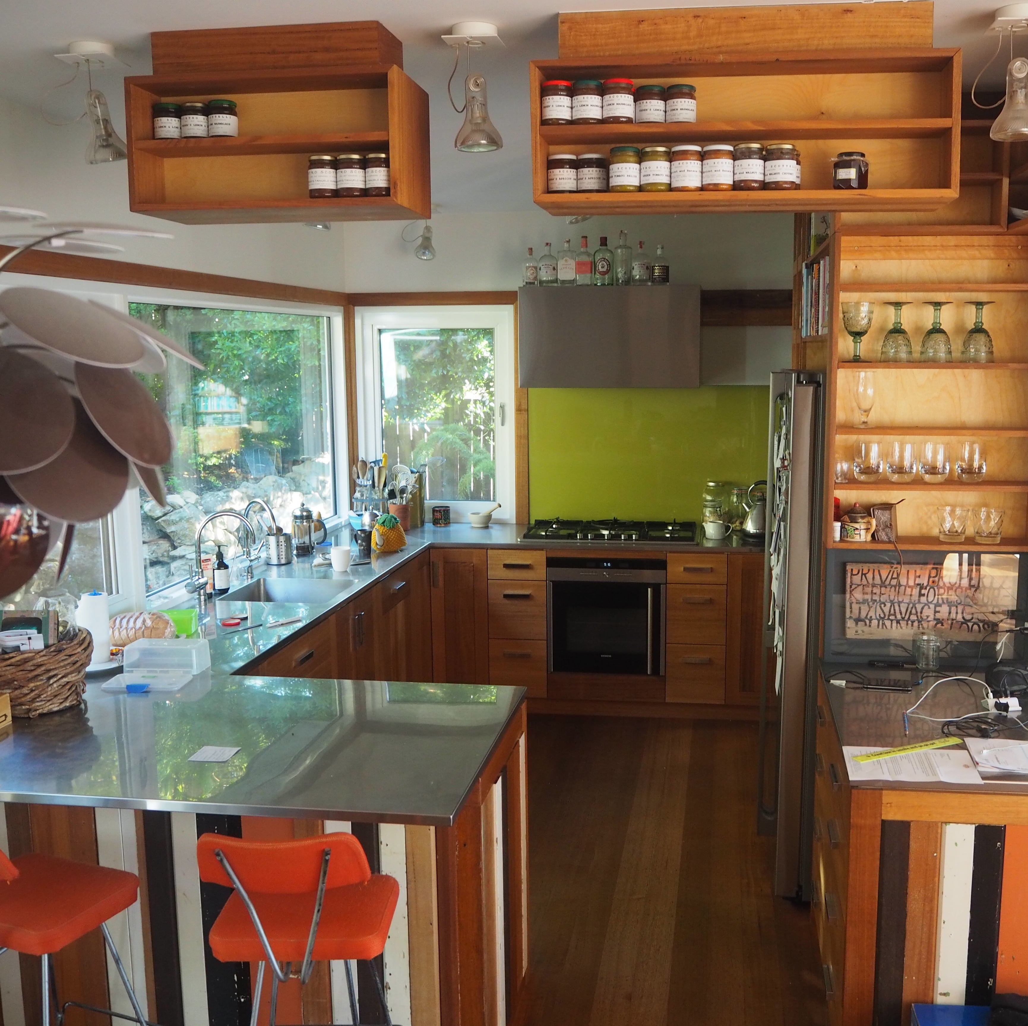 Stainless steel benchtop