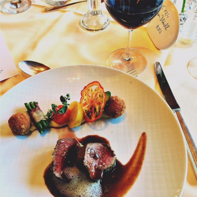 Rinderfilet mit feinstem Schnickschnack.