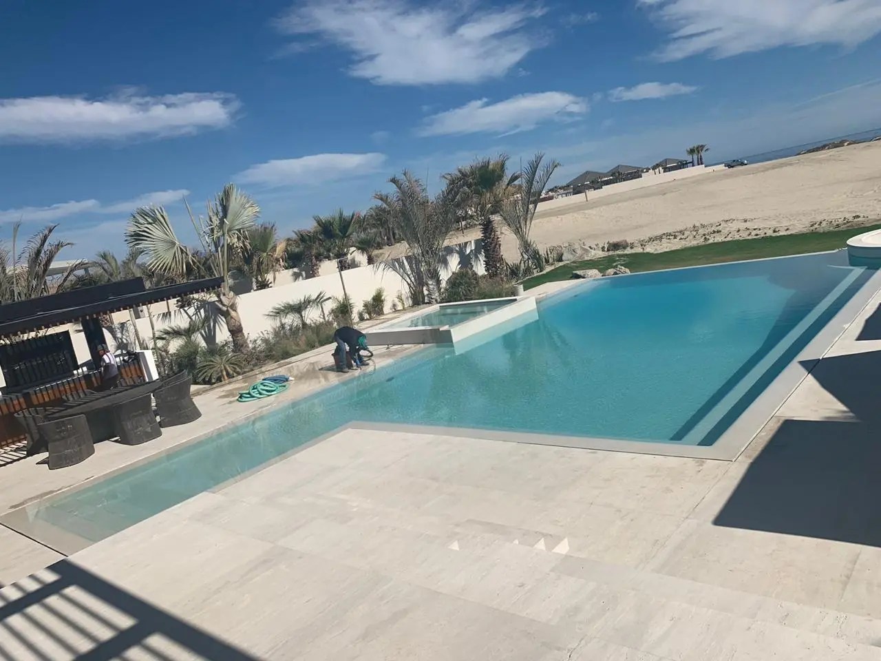 Alaska Mini Stone in pool