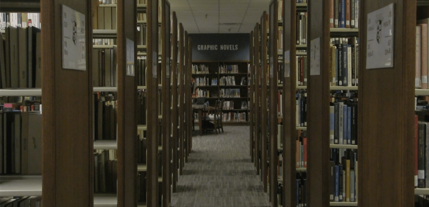 Memorial Library is a hub of student activity