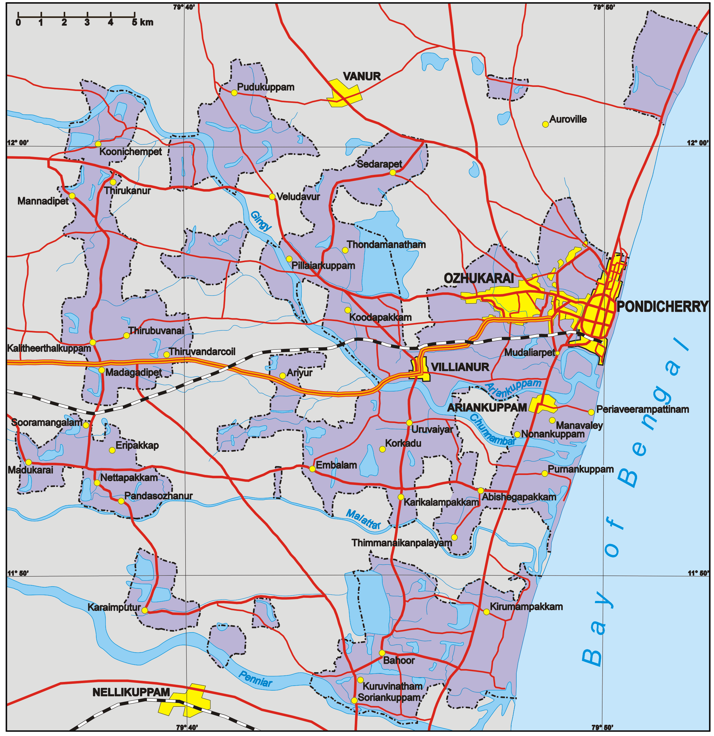 Pondicherry_map