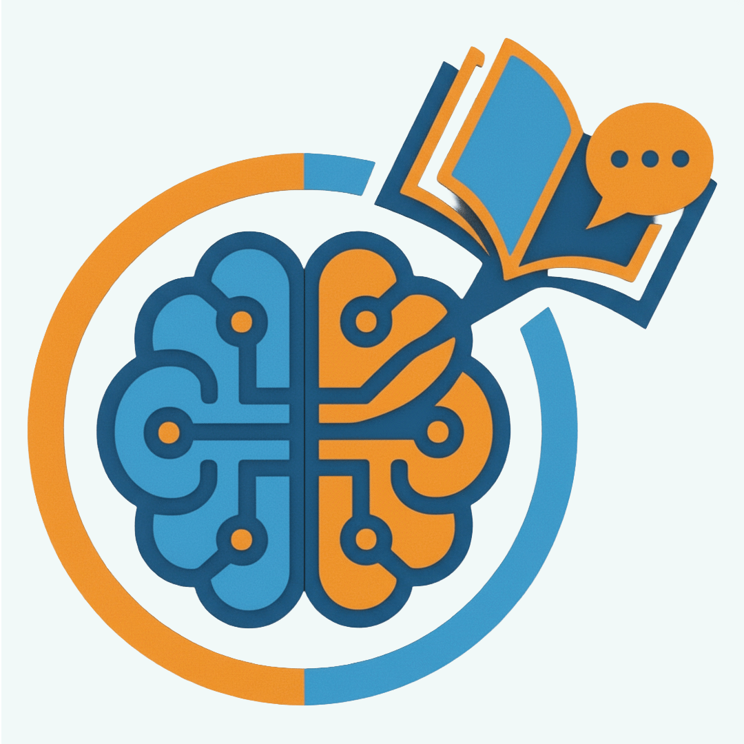 Icon representing strategic thinking and human brain.