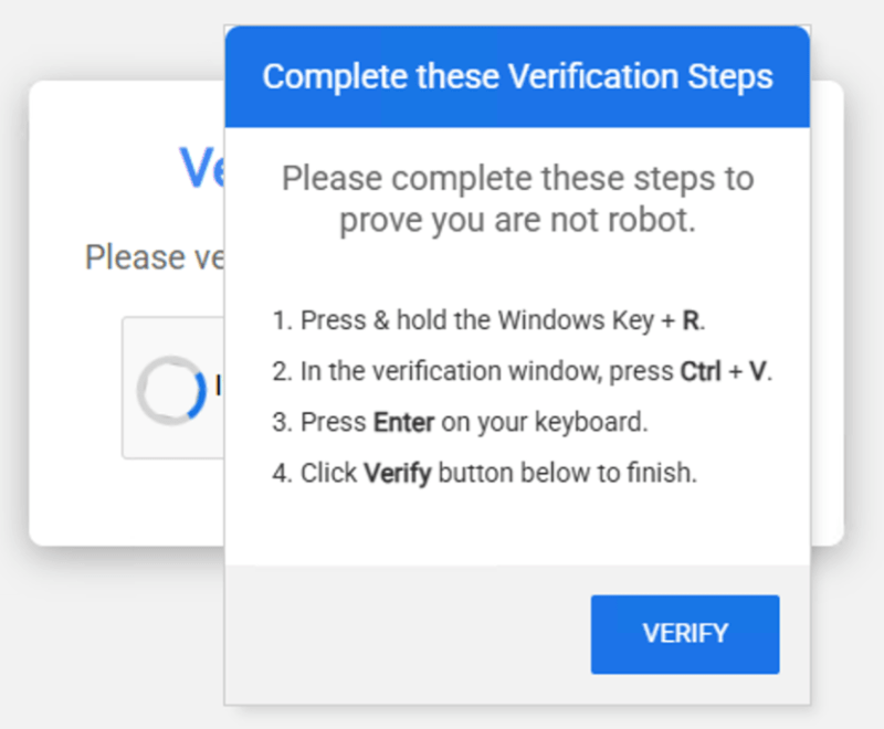 Beware of Pop-Ups for Verification, Fixes or Updates