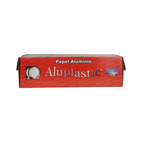 Papel Aluminio Aluplastic Jumbo 400 – Rollo de 30 cm x 400 m