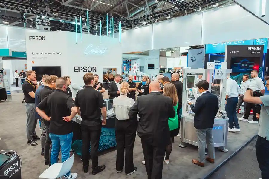 Epson Messestand AUtomatica 2025