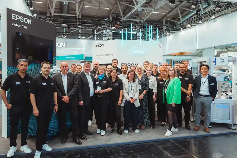 Epson Messestand AUtomatica 2025