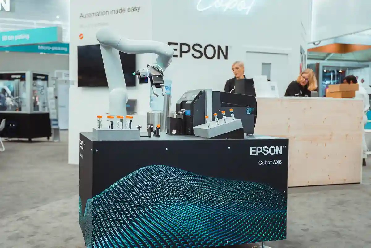 Epson Messestand AUtomatica 2025