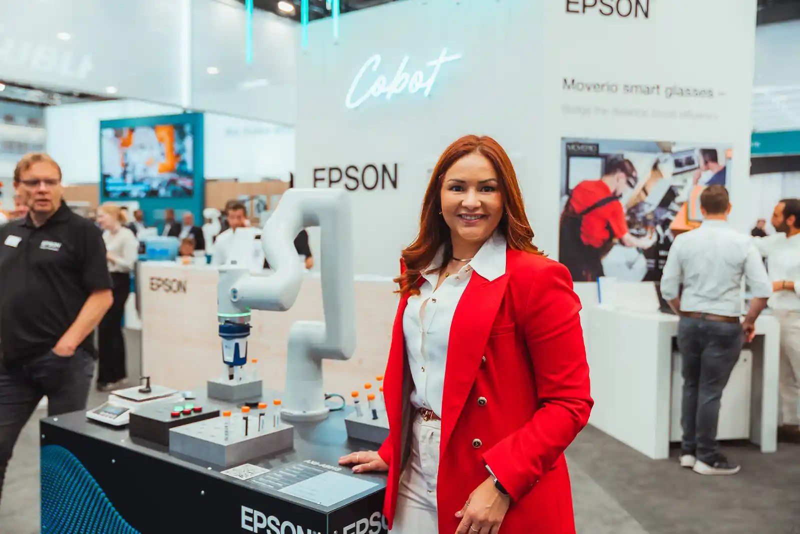 Epson Messestand AUtomatica 2025