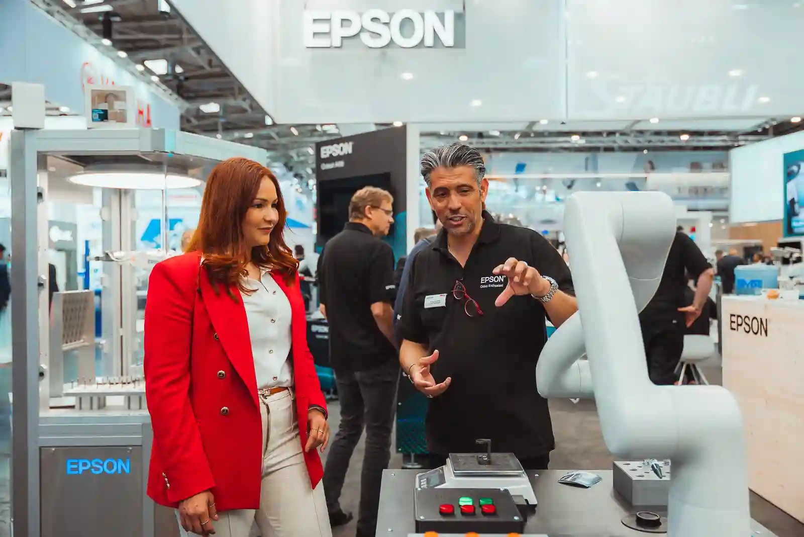 Epson Messestand AUtomatica 2025