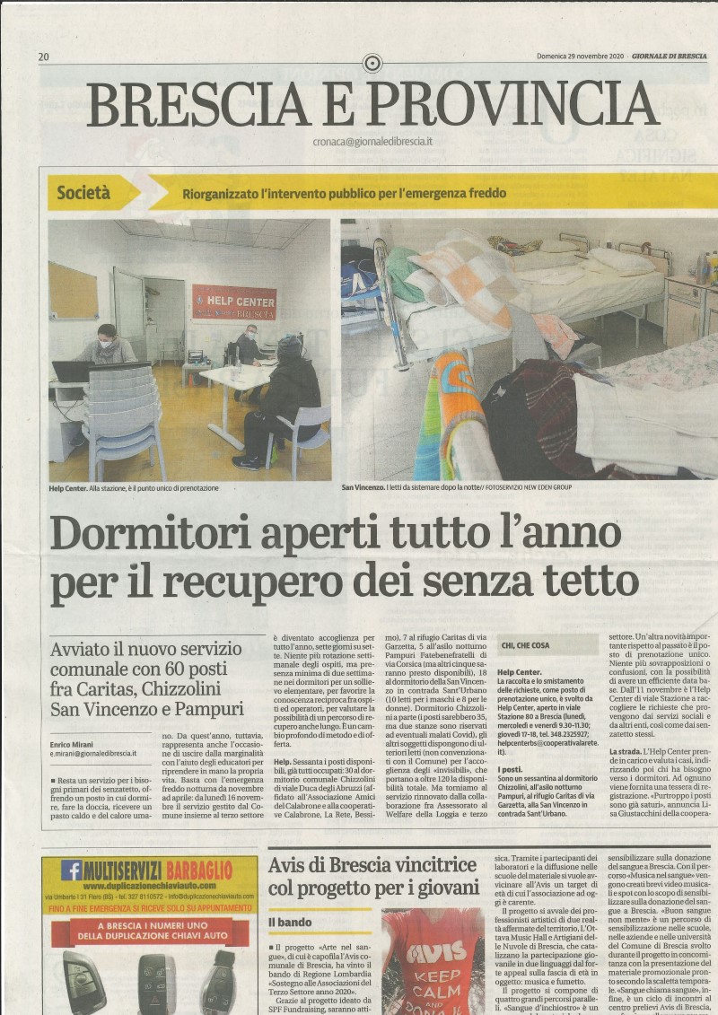 Dormitorio Chizzolini Brescia - Cooperativa Di Bessimo 1131_x_800_jpg