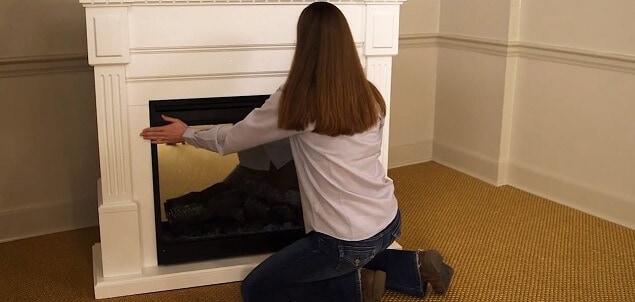Classicflame 27 In Black Electric Fireplace Insert In The Electric Fireplace Inserts Department At Lowes Com