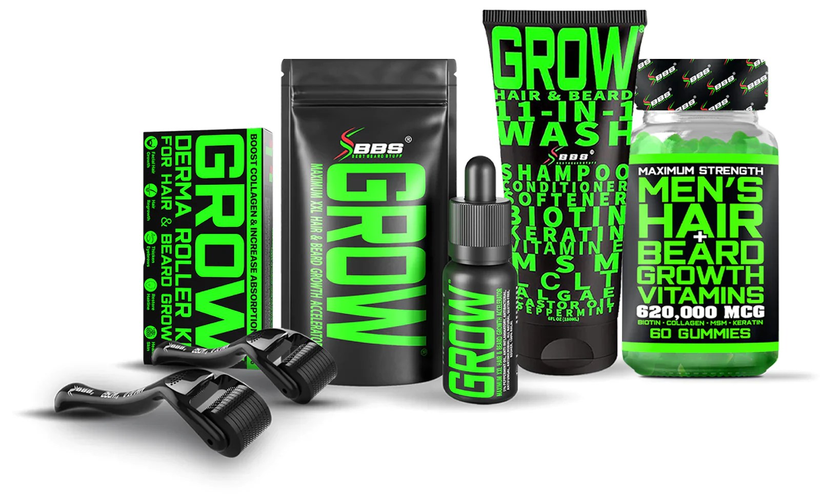 The Essential Beard Growth Kit Bestbeardstuff