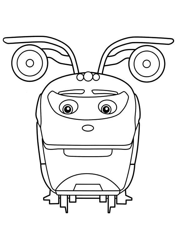 Free printable chuggington coloring pages for kids