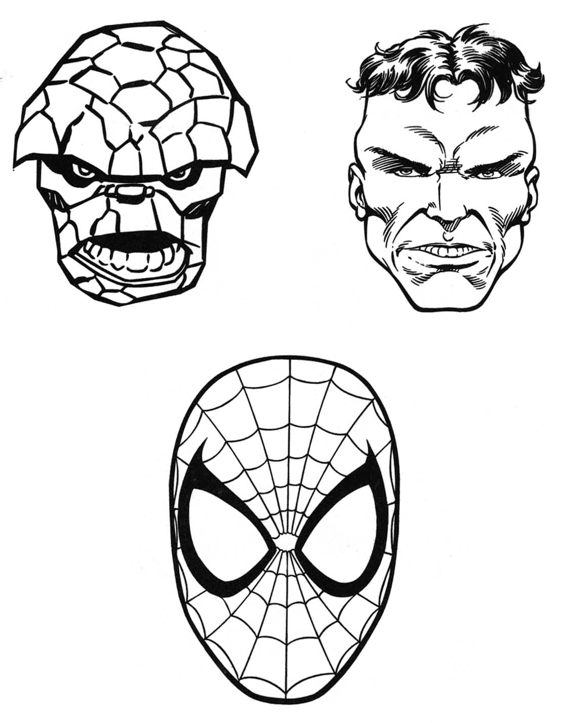 Marvel heroes printables
