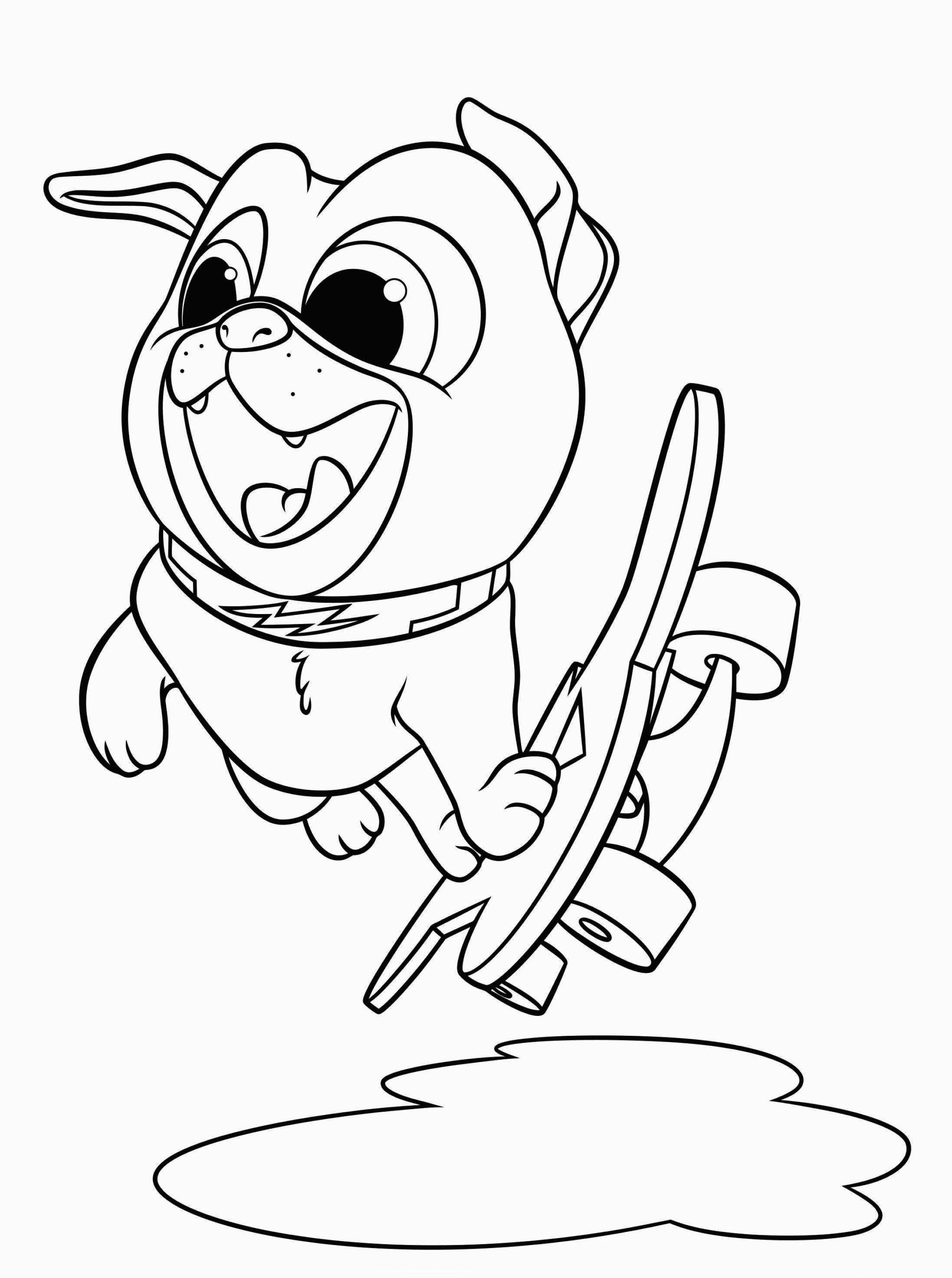 Free Puppy Printable Coloring Pages Novocom Top