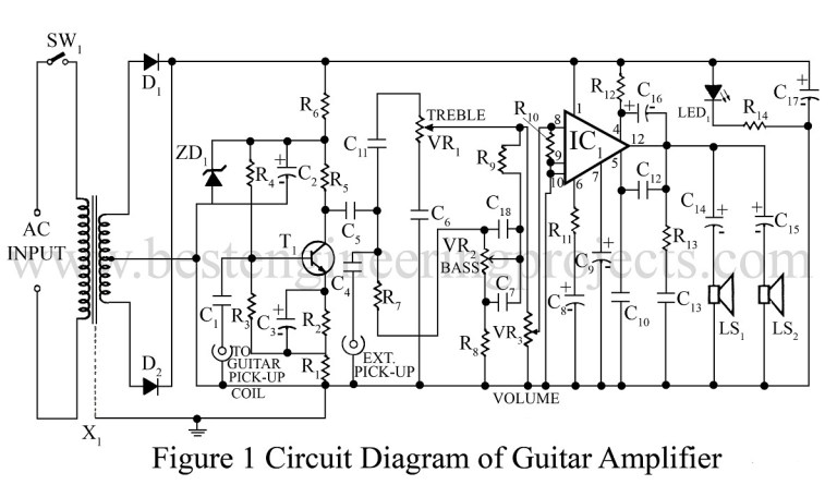 Amplifier Circuit Diagram