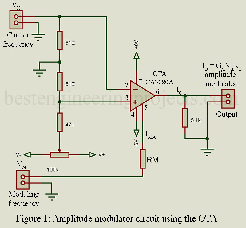 Linear Integrated Circuit Modulator - Engineering Projects