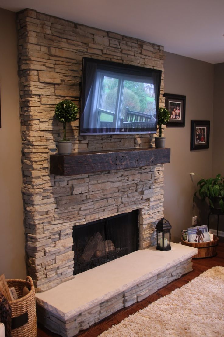 Stack Stone Fireplace An Installation You Should Have Fireplace Design Ideas