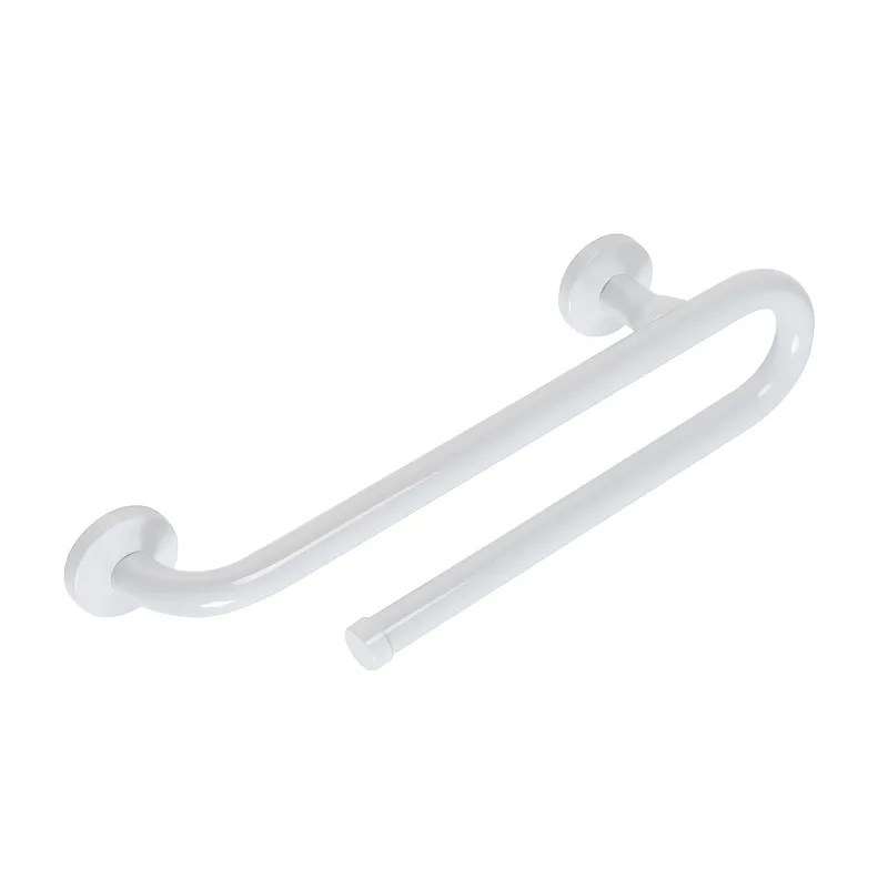 Combination Grab Bar and Towel Holder