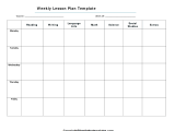 Free Printable Lesson Planner Aphety