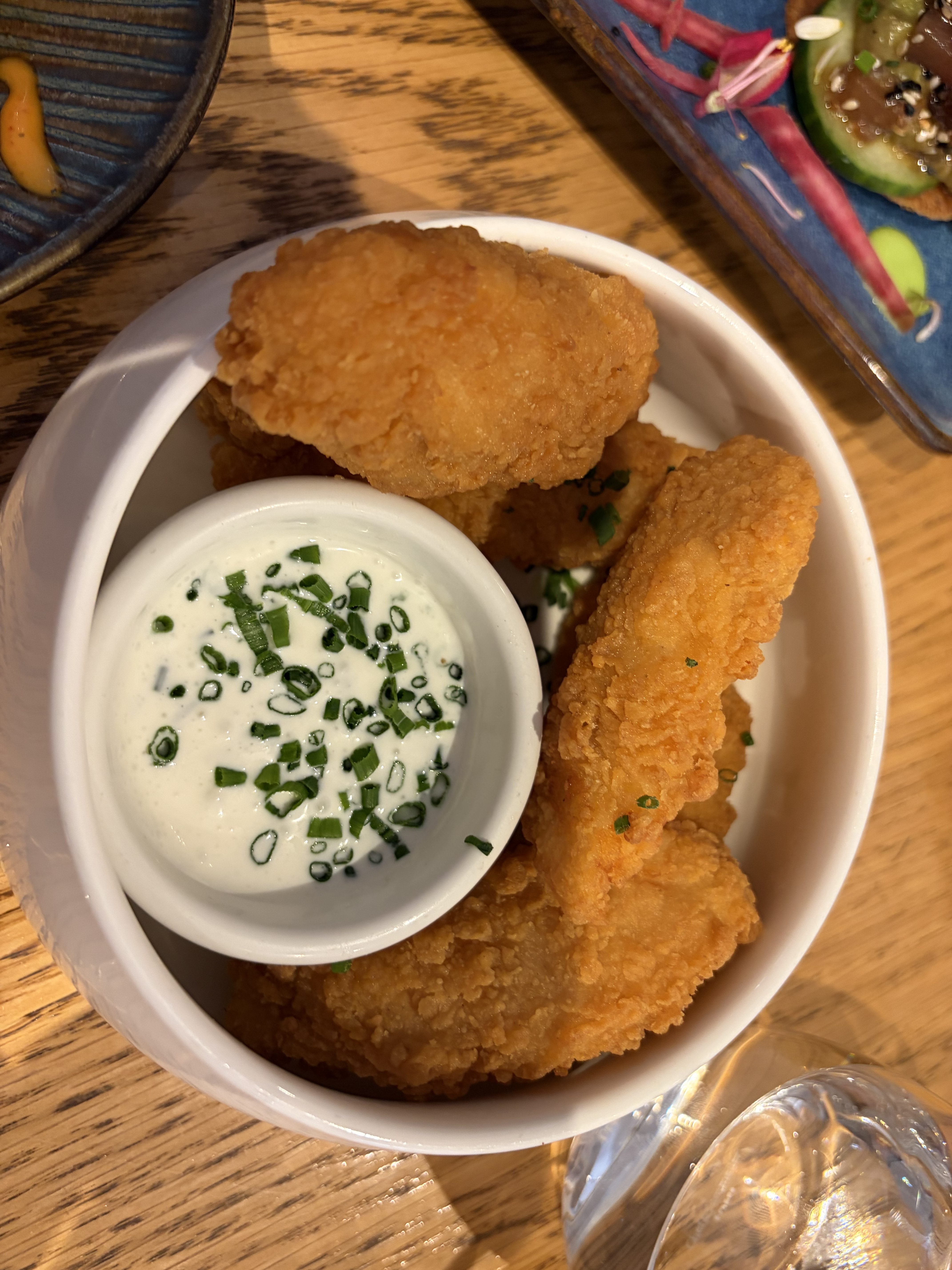 Tender de poulet sauce caesar