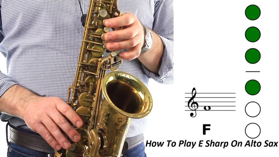 How To Play E Sharp On Alto Sax