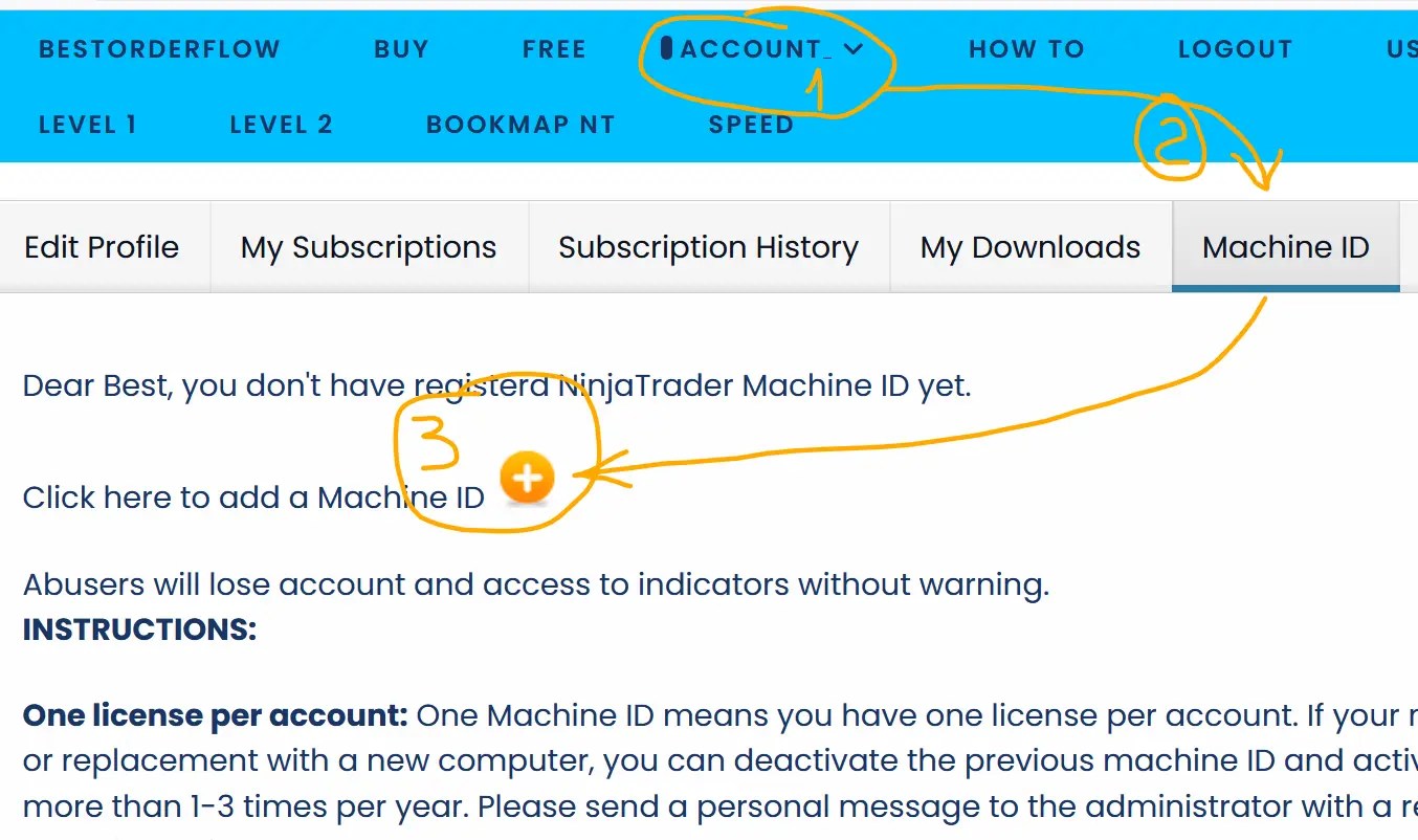 3.2. add machine id