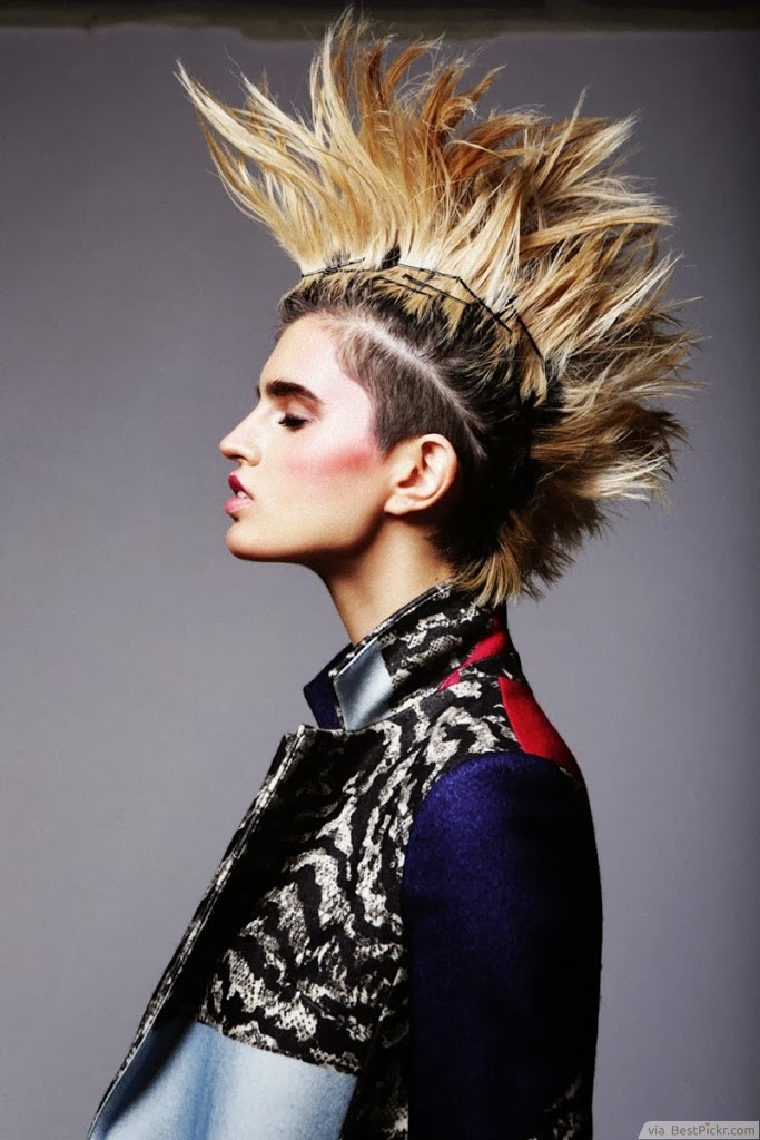 The biggest challenge with this is getting an accurate selection around hair. 10 Unique Punk Hairstyles For Girls In 2018 Bestpickr