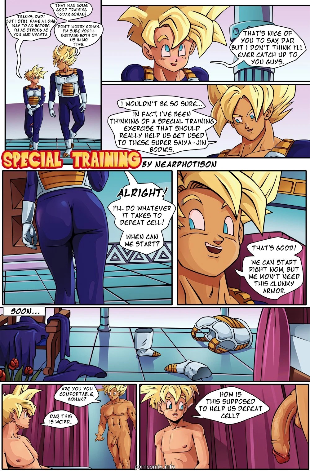 DBZ - Special Training | 18+ Porn Comics