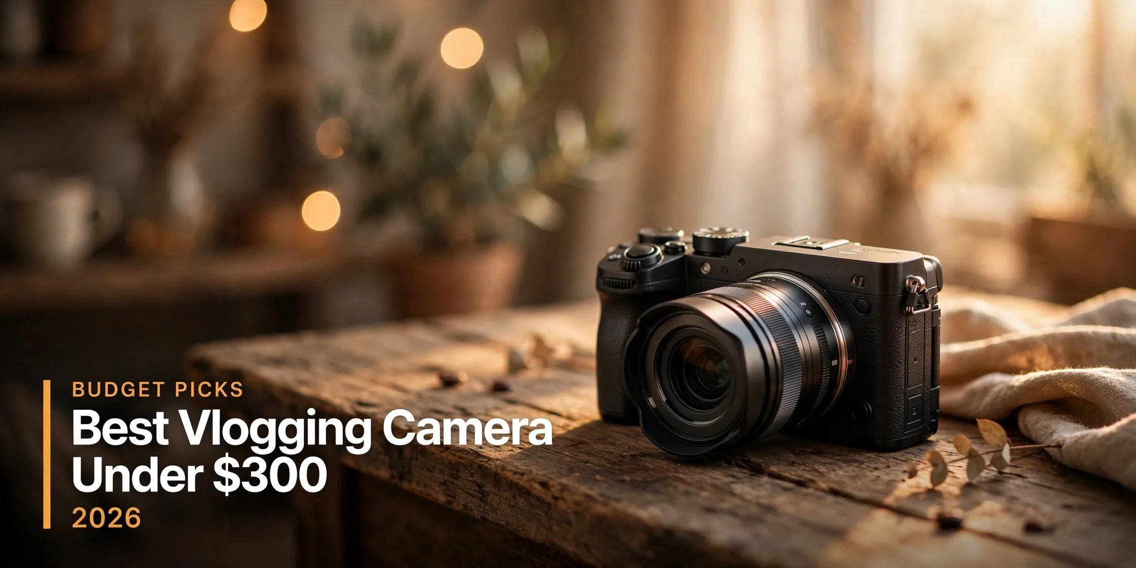 Best Vlogging Camera Under $300 2026
